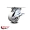 Service Caster 4 Inch Heavy Duty Semi Steel Caster with Roller Bearing and Brake SCC-35S420-SSR-SLB - alternate 2